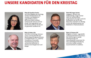 Unsere Kreistagskandidaten