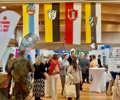 Aussteller und Gäste