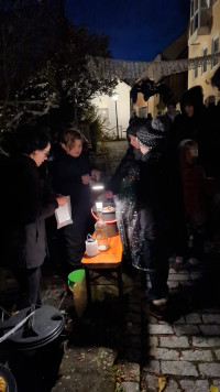 Süßigkeitenausgabe