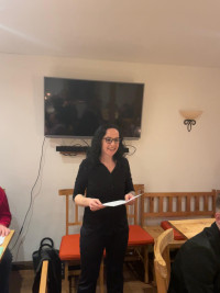 Ich stellte unsere Ziele für Eschenbach vor.