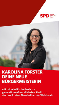 Die Bürgermeisterkandidatin für Eschenbach