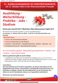 Ausbildungsmesse 2. Teil