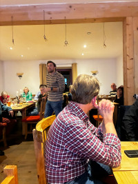 Kandidat Sebastian Brand stellt sich vor.